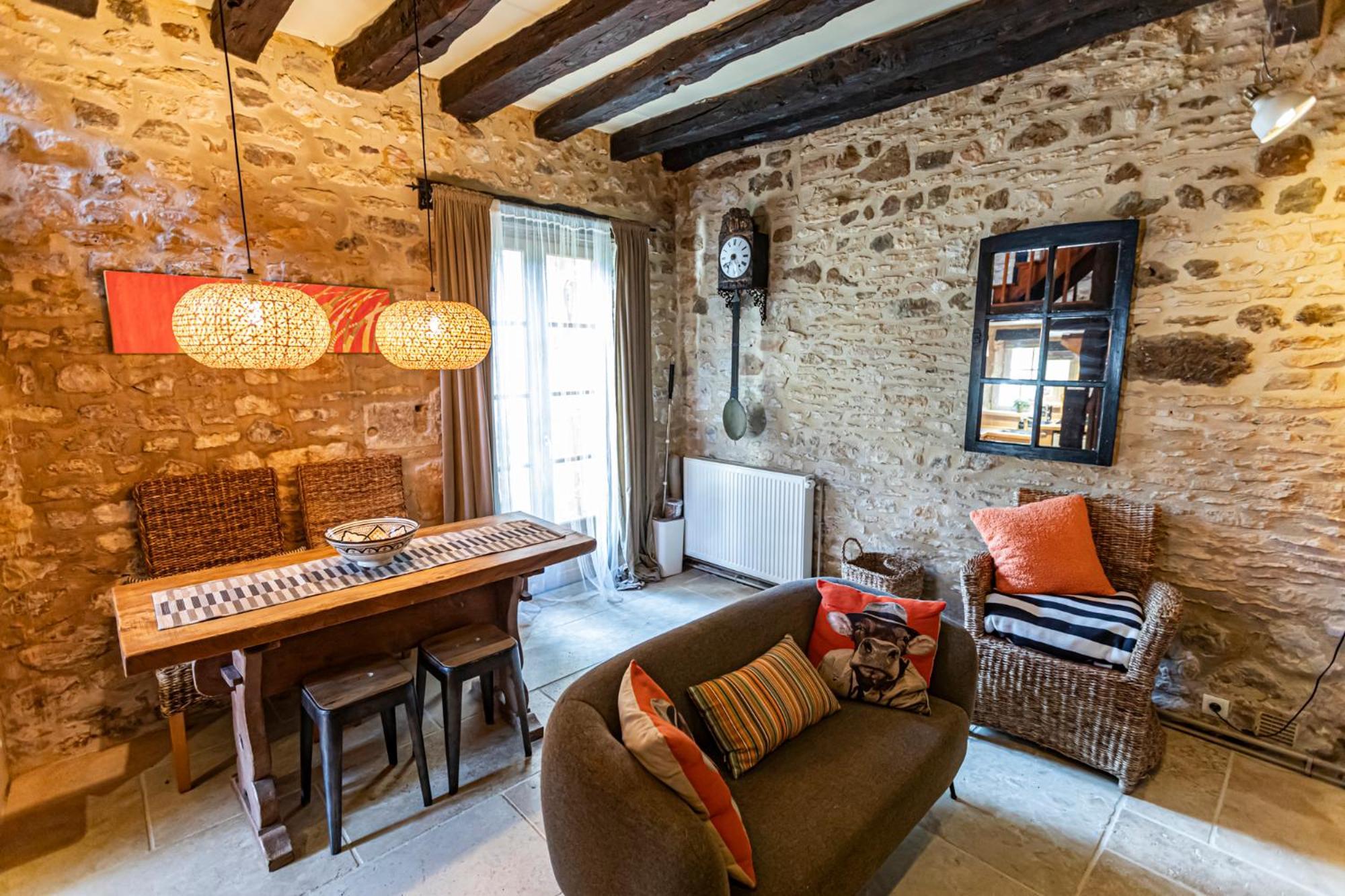 Les Bernardies Simeyrols Habitación foto